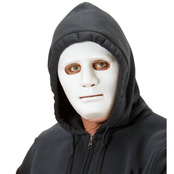 Grote foto witte masker anonym verzamelen overige verzamelingen