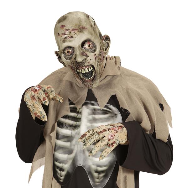 Grote foto halloween masker groen zombie verzamelen overige verzamelingen