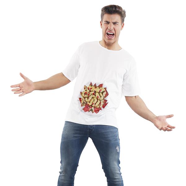 Grote foto halloween shirt heren ingewanden verzamelen overige verzamelingen