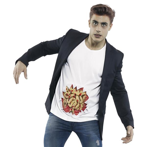 Grote foto halloween shirt heren ingewanden verzamelen overige verzamelingen