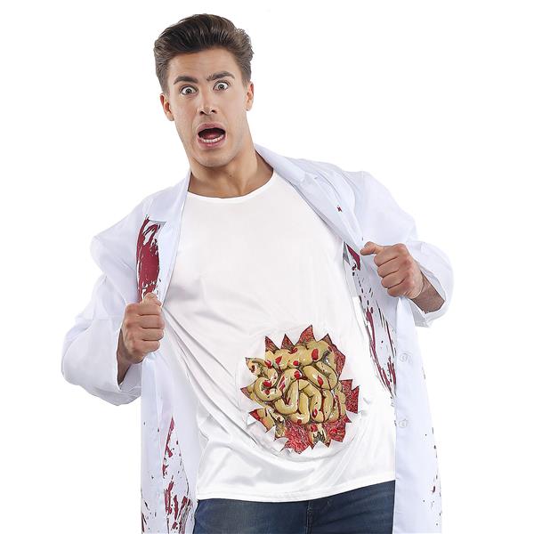 Grote foto halloween shirt heren ingewanden verzamelen overige verzamelingen