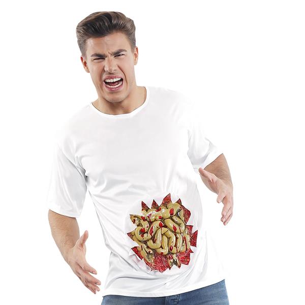 Grote foto halloween shirt heren ingewanden verzamelen overige verzamelingen