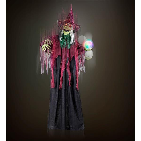 Grote foto halloween pop heks met licht 1 7m verzamelen overige verzamelingen