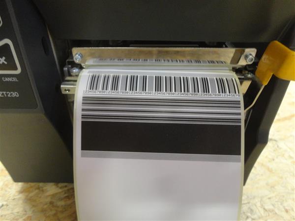 Grote foto zebra zt230 thermal direct label printer lan usb peel function 203dpi computers en software printers