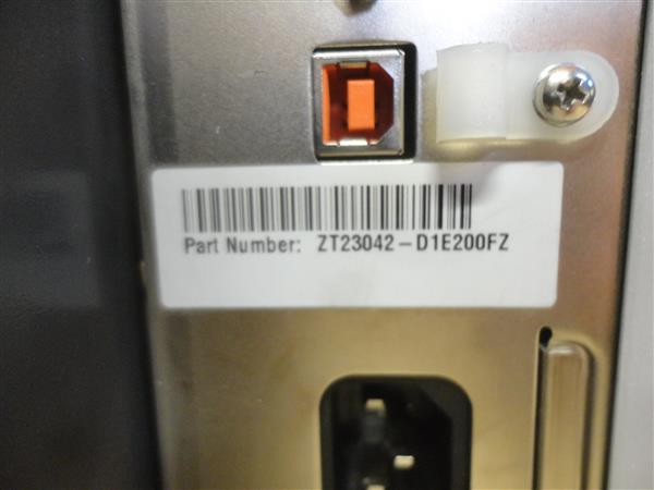 Grote foto zebra zt230 thermal direct label printer lan usb peel function 203dpi computers en software printers