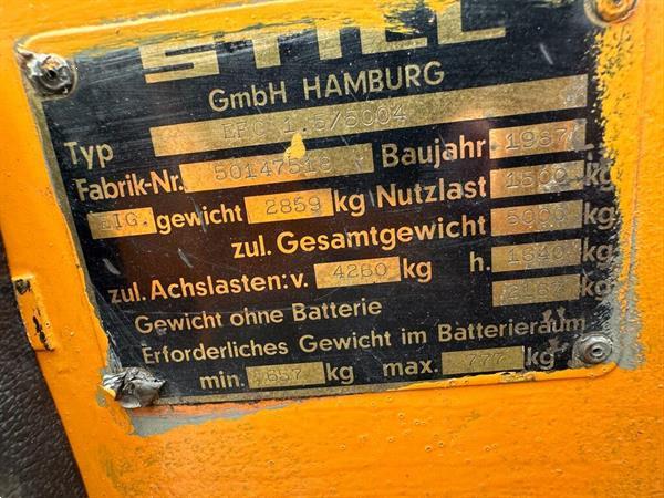 Grote foto vs 22348 elektrische triplex heftruck still r50 15 freelift agrarisch heftrucks
