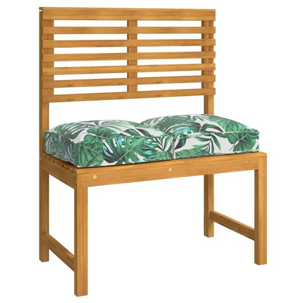 Grote foto vidaxl palletkussen voor zitting 4 pcs bladpatroon 40 x 40 x 8 cm huis en inrichting woningdecoratie