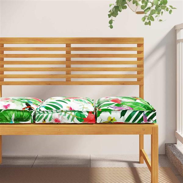 Grote foto vidaxl palletkussen voor zitting 2 pcs multikleur 40 x 40 x 8 cm huis en inrichting woningdecoratie