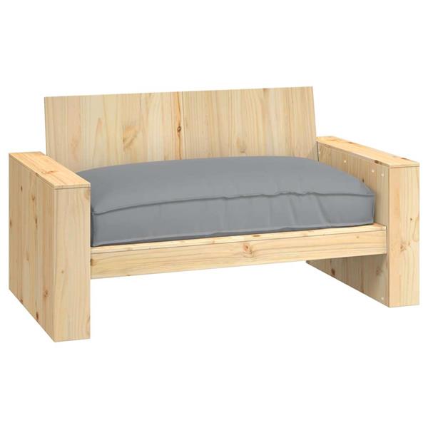 Grote foto vidaxl palletkussen voor zitting grijs 120 x 80 x 12 cm oxford stof huis en inrichting woningdecoratie