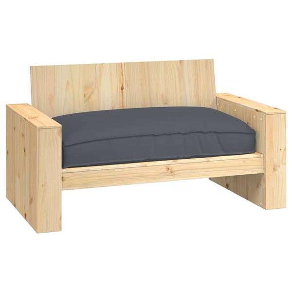 Grote foto vidaxl palletkussen voor zitting antraciet 120 x 80 x 12 cm huis en inrichting woningdecoratie
