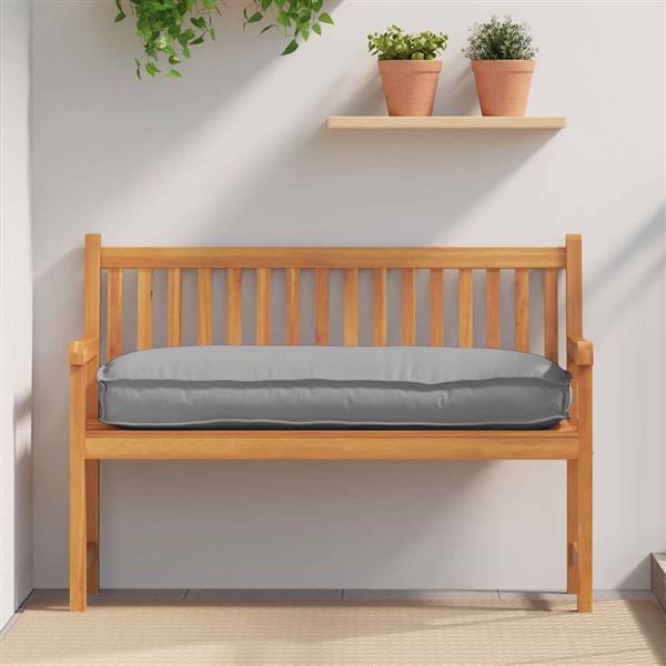 Grote foto vidaxl palletkussen voor zitting rugleuning grijs 120 x 50 x 12 cm huis en inrichting woningdecoratie