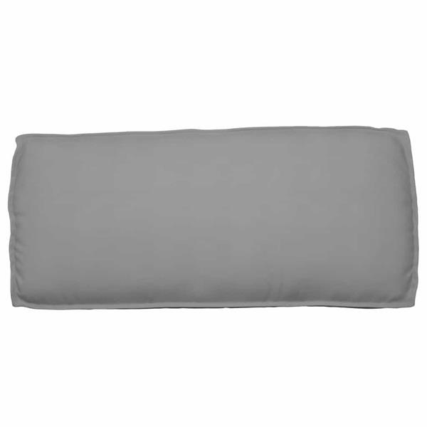 Grote foto vidaxl palletkussen voor zitting rugleuning grijs 120 x 50 x 12 cm huis en inrichting woningdecoratie