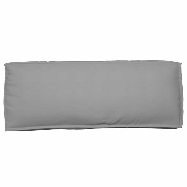 Grote foto vidaxl palletkussen voor rugleuning grijs 120 x 40 x 12 cm oxford stof huis en inrichting woningdecoratie