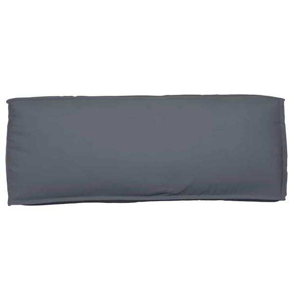 Grote foto vidaxl palletkussen voor rugleuning antraciet 120 x 40 x 12 cm huis en inrichting woningdecoratie