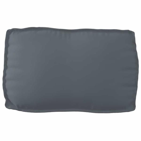 Grote foto vidaxl palletkussen voor rugleuning antraciet 70 x 40 x 12 cm huis en inrichting woningdecoratie