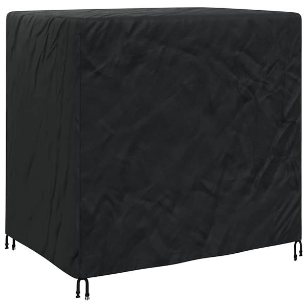 Grote foto vidaxl buitenmeubelhoes zwart 175 x 125 x 160 cm 420d stof tuin en terras tuinmeubelen