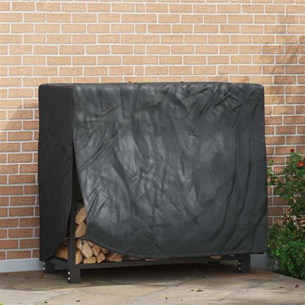 Grote foto vidaxl buitenmeubelhoes zwart 122 x 61 x 106 cm 420d stof tuin en terras tuinmeubelen