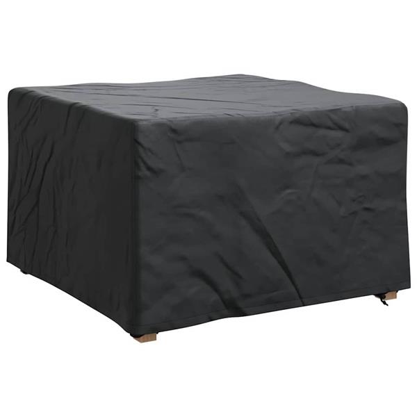 Grote foto vidaxl buitenmeubelhoes zwart 82 x 82 x 50 cm 600d stof tuin en terras tuinmeubelen