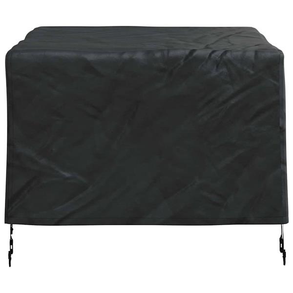 Grote foto vidaxl buitenmeubelhoes zwart 82 x 82 x 50 cm 600d stof tuin en terras tuinmeubelen
