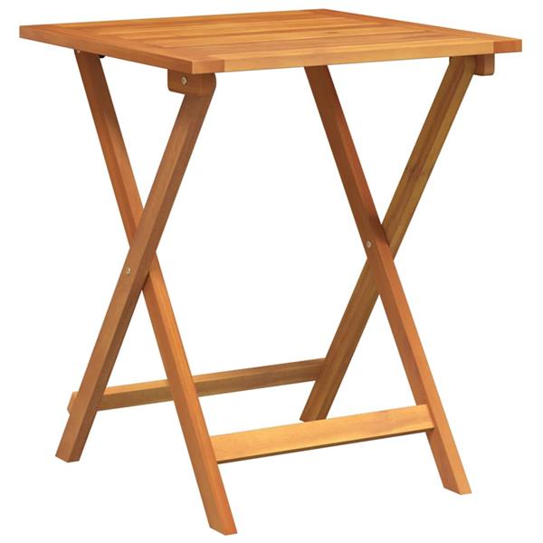 Grote foto vidaxl bistroset 3 pcs bruin massief acaciahout tuin en terras tuinmeubelen
