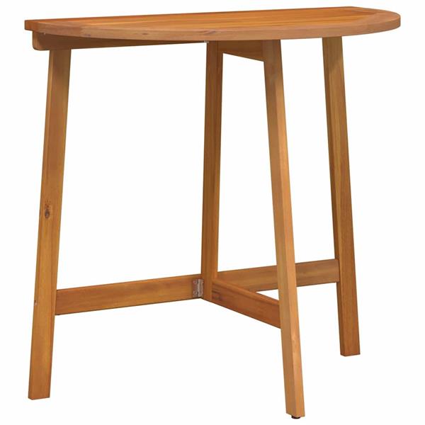 Grote foto vidaxl bistroset 3 pcs bruin massief acaciahout tuin en terras tuinmeubelen