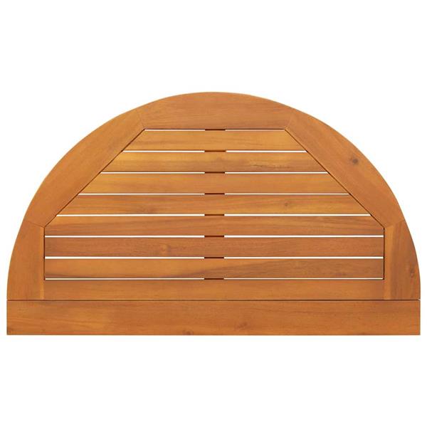 Grote foto vidaxl bistroset 3 pcs bruin massief acaciahout tuin en terras tuinmeubelen