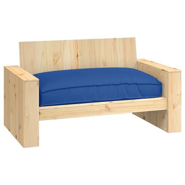 Grote foto vidaxl palletkussen voor zitting koningsblauw 120 x 80 x 12 cm huis en inrichting woningdecoratie