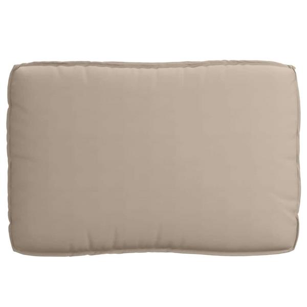 Grote foto vidaxl palletkussen voor zitting taupe 120 x 80 x 12 cm oxford stof huis en inrichting woningdecoratie
