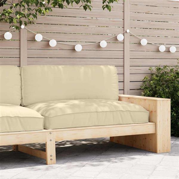 Grote foto vidaxl palletkussen voor zitting beige 120 x 80 x 12 cm oxford stof huis en inrichting woningdecoratie