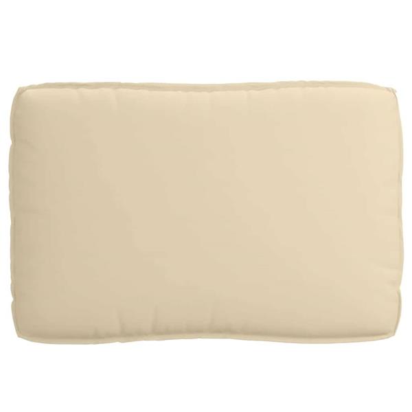Grote foto vidaxl palletkussen voor zitting beige 120 x 80 x 12 cm oxford stof huis en inrichting woningdecoratie