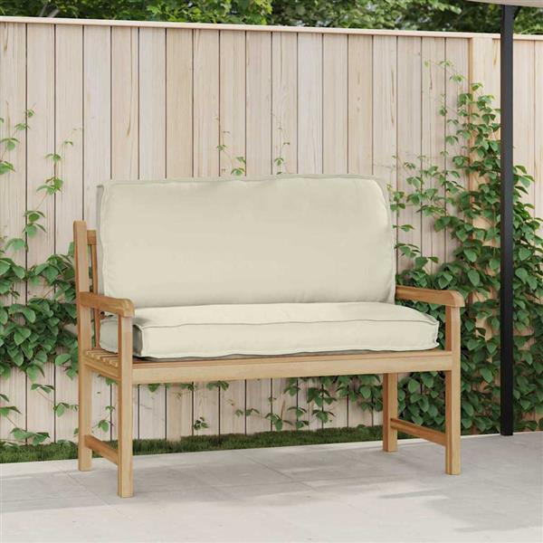 Grote foto vidaxl palletkussen voor zitting rugleuning cr me 120 x 50 x 12 cm huis en inrichting woningdecoratie