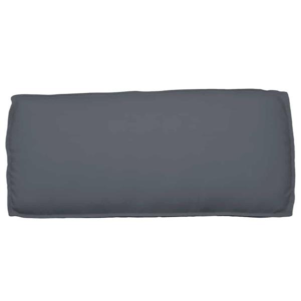 Grote foto vidaxl palletkussen voor zitting rugleuning antraciet 120 x 50 x 12 cm huis en inrichting woningdecoratie