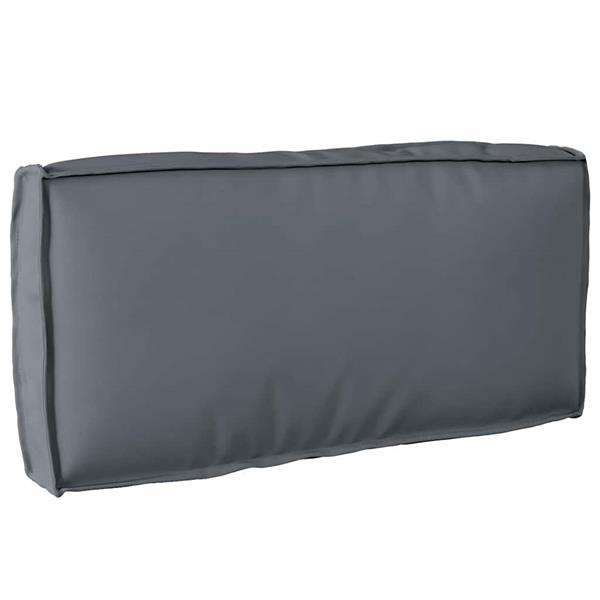 Grote foto vidaxl palletkussen voor rugleuning antraciet 80 x 40 x 12 cm huis en inrichting woningdecoratie