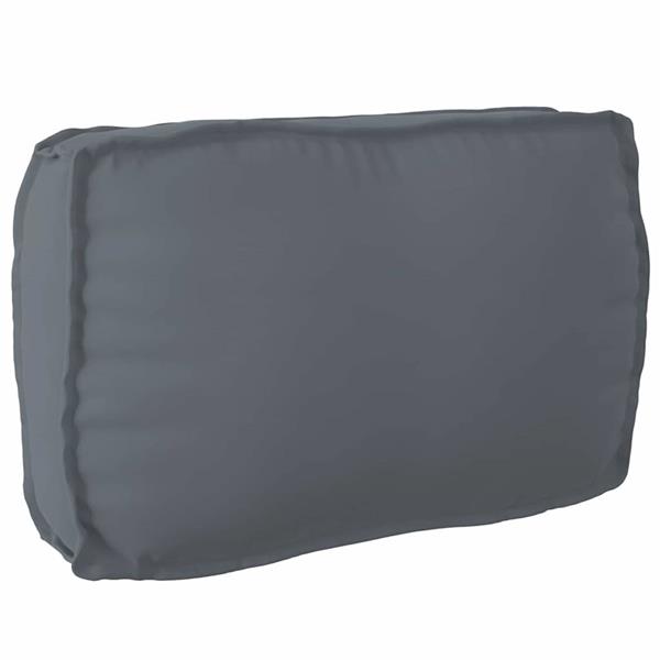Grote foto vidaxl palletkussen voor rugleuning antraciet 70 x 40 x 12 cm huis en inrichting woningdecoratie
