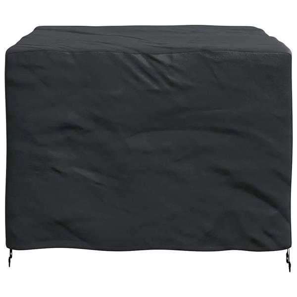 Grote foto vidaxl buitenmeubelhoes zwart 125 x 125 x 74 cm 420d stof tuin en terras tuinmeubelen