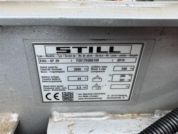 Grote foto vs 22311 elektrische palletwagen still exusf20 bj2016 doe het zelf en verbouw hefwerktuigen