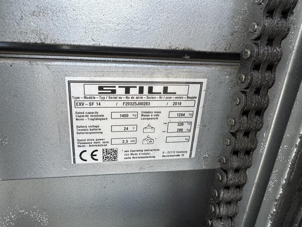 Grote foto vs 22315 elektrische triplex stapelaar still exvsf14 5.316mm doe het zelf en verbouw hefwerktuigen