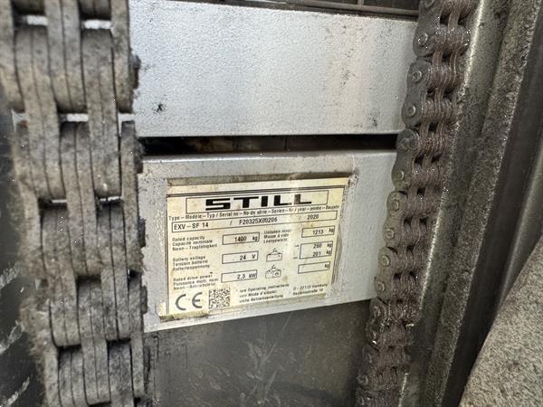 Grote foto vs 22317 elektrische triplex stapelaar still exvsf14 4.716mm doe het zelf en verbouw hefwerktuigen