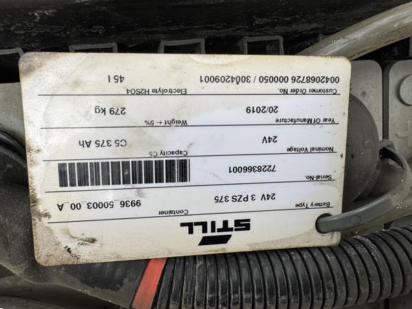 Grote foto vs 22318 elektrische triplex stapelaar still initiele lift 4.266mm doe het zelf en verbouw hefwerktuigen