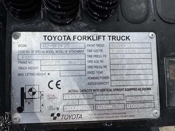 Grote foto toyota 02 8fdf25 triplo 470 freelift sideshift diesel 2018 agrarisch heftrucks