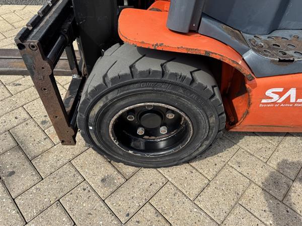 Grote foto toyota 8fbm20t triplo 470 freelift sideshift elektrisch 2017 6535hours agrarisch heftrucks