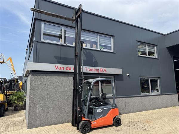 Grote foto toyota 8fbm20t triplo 470 freelift sideshift elektrisch 2017 6535hours agrarisch heftrucks