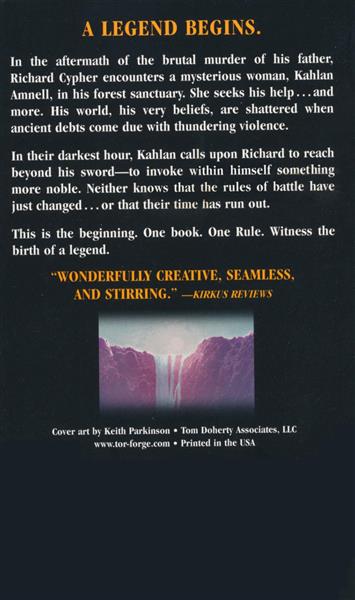 Grote foto wizard first rule sword of truth boeken overige boeken