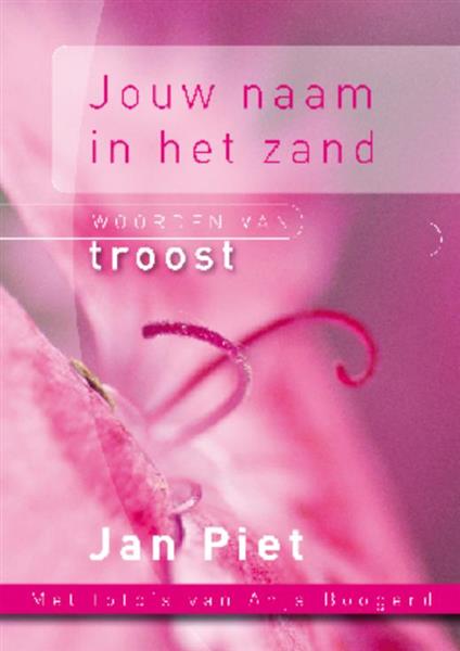 Grote foto jouw naam in het zand boeken overige boeken