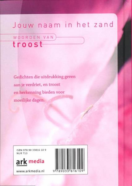 Grote foto jouw naam in het zand boeken overige boeken