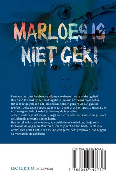 Grote foto marloes is niet gek boeken jeugd 13 jaar en ouder