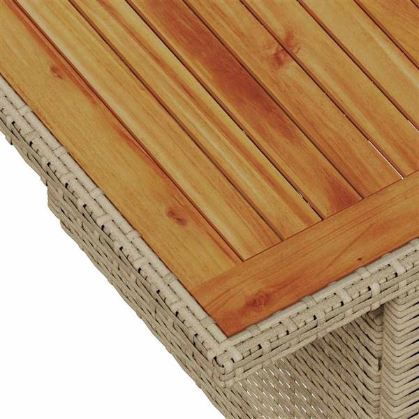 Grote foto vidaxl tuin sofa set 5 pcs beige en lichtgrijs 100 x 55 x 73 cm tuin en terras tuinmeubelen