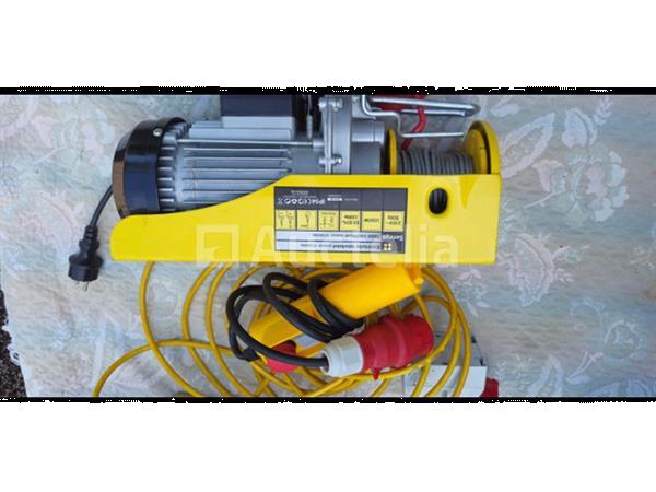 Grote foto elektrische takel doe het zelf en verbouw hefwerktuigen