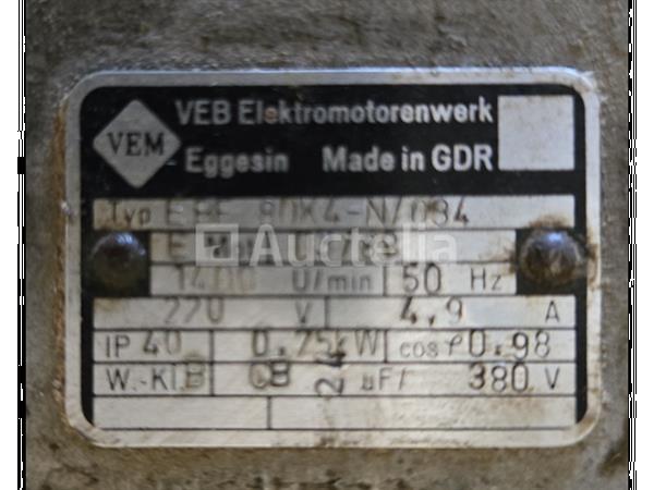 Grote foto bruine lintzaag met 3 katrollen doe het zelf en verbouw ijzerwaren en bevestigingsmiddelen