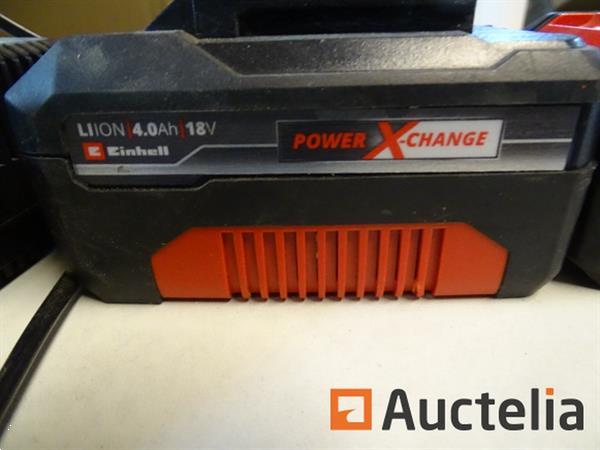 Grote foto einhell oplader 2 einhell 4 ah accu 18 v doe het zelf en verbouw overige doe het zelf en verbouw